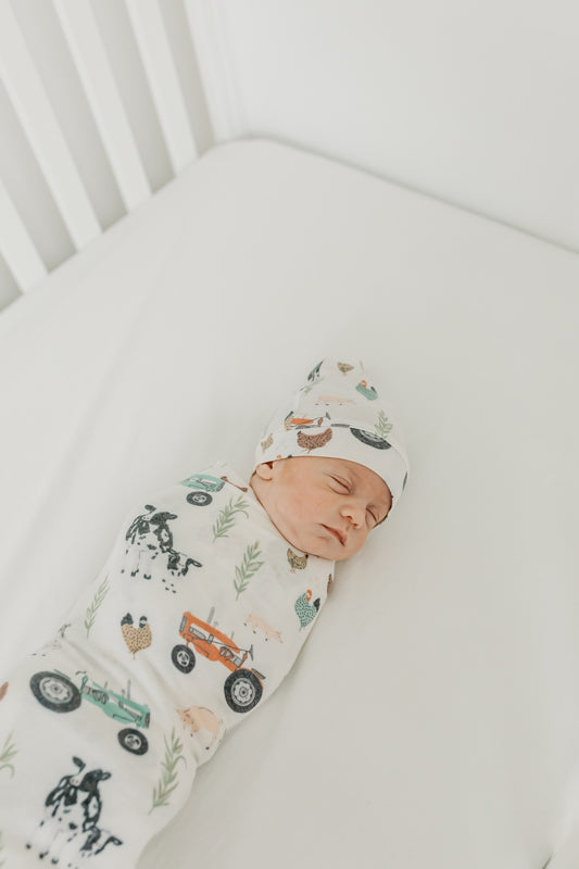 Copper Pearl Top Knot Hat Jo 0-4m l To Buy at Baby City