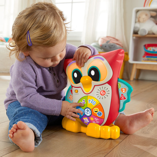 Load image into Gallery viewer, Fisher-Price Linkamals Wise Eyes Owl l Available at Baby City
