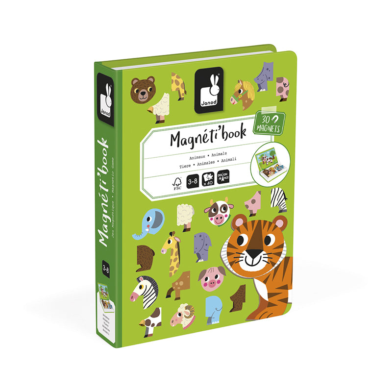 Janod Animals Magneti'Book l Available at Baby City