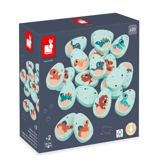 Janod Dino Memory Game l Available at Baby City