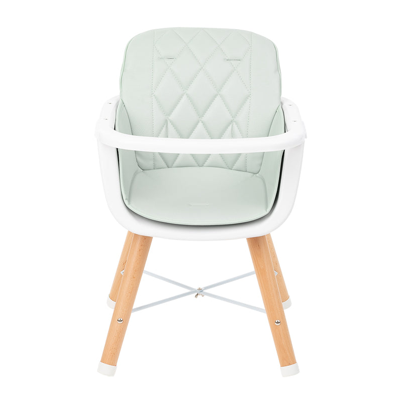 Kikka Boo Highchair Woody 2 In 1 Mint at Baby City's Shop