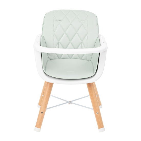 Kikka Boo Highchair Woody 2 In 1 Mint at Baby City's Shop