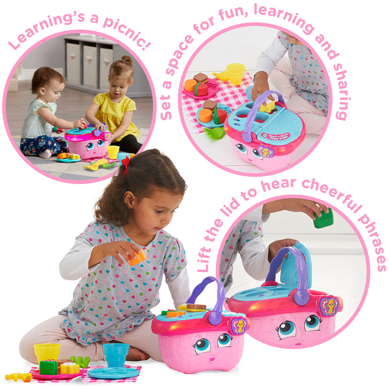 Leap Frog Shapes & Sharing Picnic Basket l Baby City UK Retailer