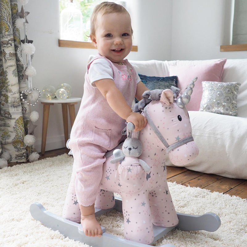 Little Bird Told Me Celeste & Fae Rocking Unicorn 9m+ l Available at Baby City