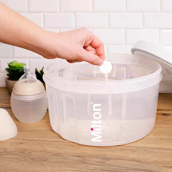 Milton Combi Steriliser White l Available at Baby City