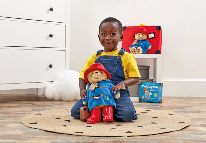 Paddington Bear with Boots and Case 34cm l Available at Baby City