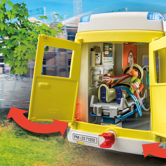 Playmobil Ambulance with Lights and Sound l Available at Baby City