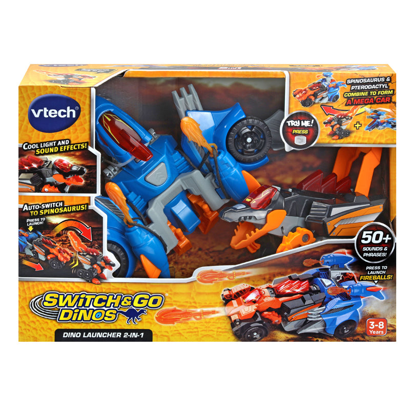 VTech Switch & Go Dinos® Dino Launcher 2-in-1 at Baby City Online