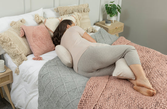 Dreamgenii Pregnancy Pillow Beige Marl l Baby City UK