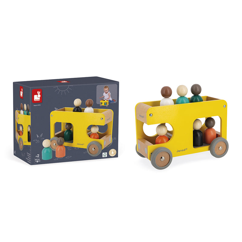 Janod Bolid - School Bus l For Sale at Baby City