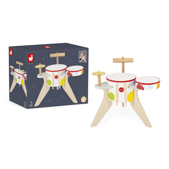 Janod Confetti - Drum Kit l For Sale at Baby City