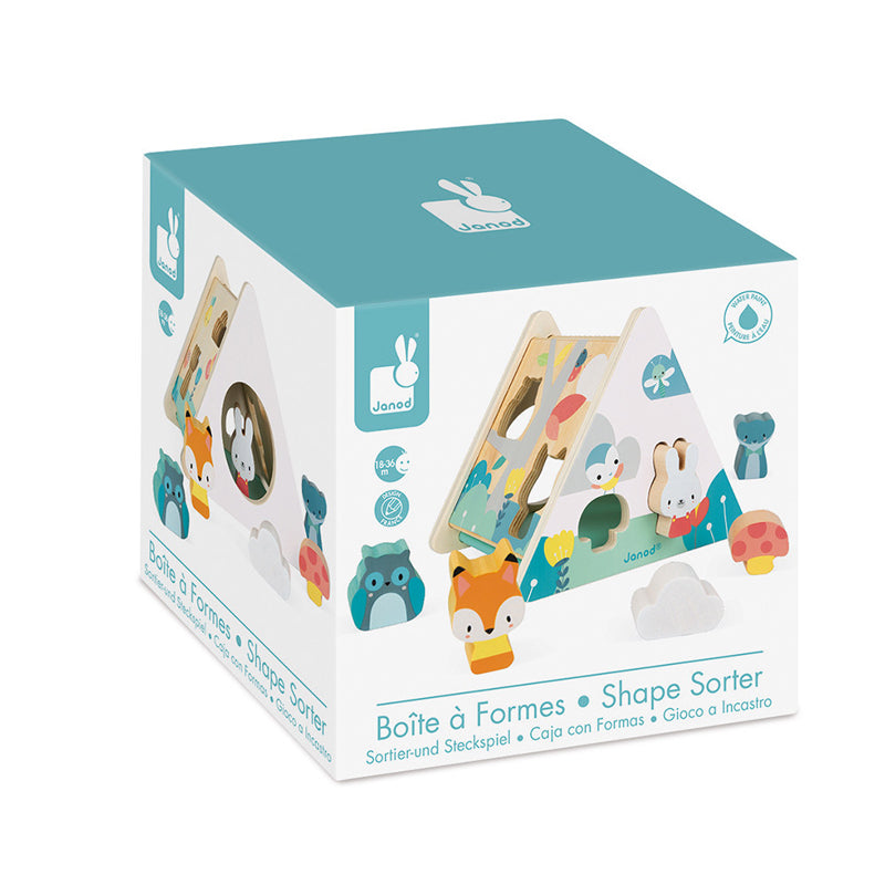 Janod Pure Shape Sorter l For Sale at Baby City
