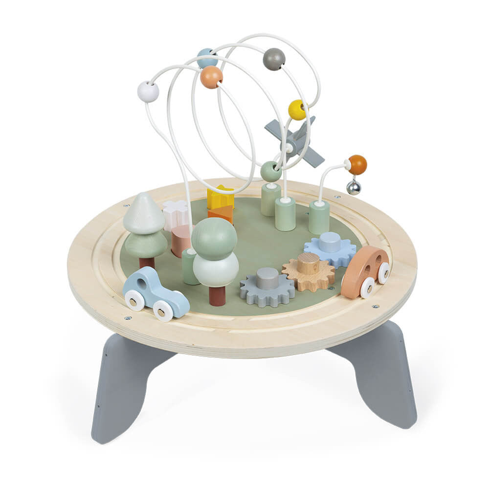 Janod Sweet Cocoon Activity Table l Baby City UK Stockist