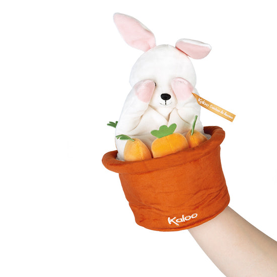 Load image into Gallery viewer, Kaloo Kachoo Surprise Puppet Robin Rabbit l For Sale at Baby City
