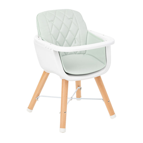 Kikka Boo Highchair Woody 2 In 1 Mint l For Sale at Baby City