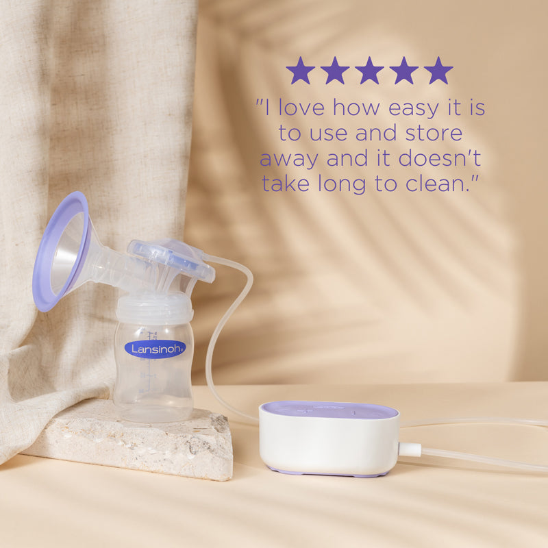Lansinoh Compact Single Electric Breast pump l Available at Baby City