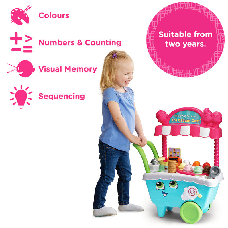 Leap Frog Scoop & Learn Ice Cream Cart l To Buy at Baby City