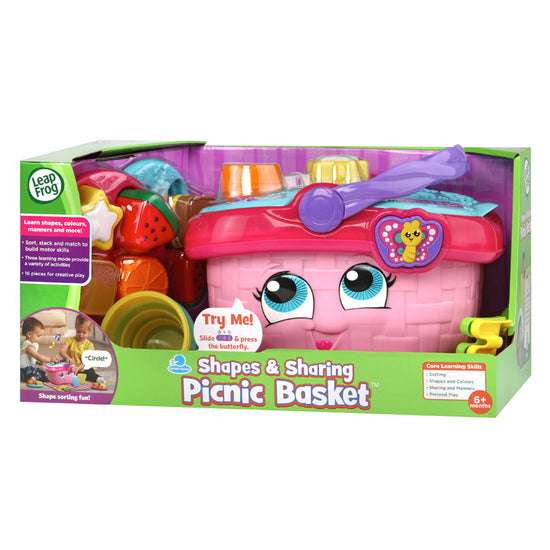 Leap Frog Shapes & Sharing Picnic Basket at The Baby City Store