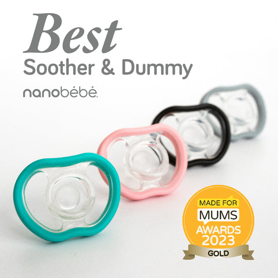 Nanobébé Flexy Soother White 0-3m 2Pk l For Sale at Baby City