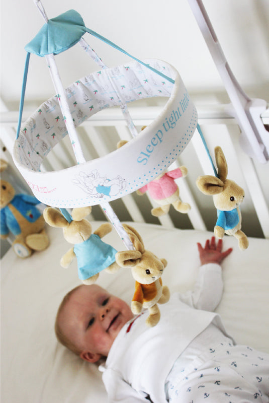 Peter Rabbit Musical Cot Mobile l For Sale at Baby City