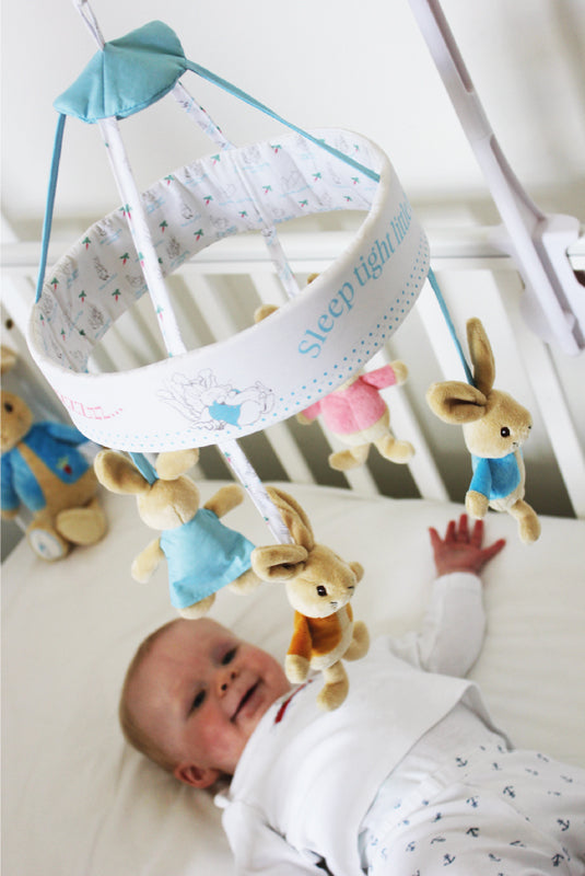 Peter Rabbit Musical Cot Mobile l Baby City UK