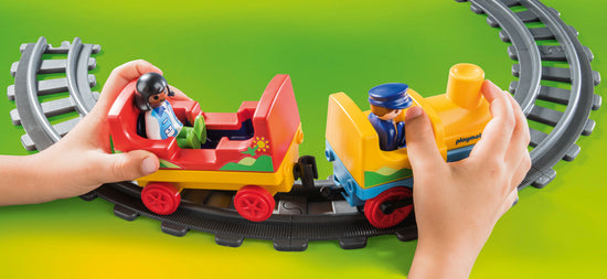 Playmobil 1.2.3 My First Train Set l Baby City UK Stockist