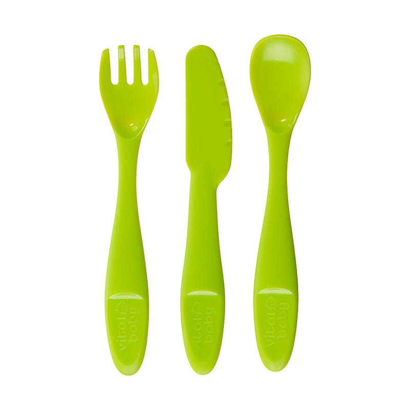 Vital Baby NOURISH Perfectly Simple Cutlery 15Pk l For Sale at Baby City