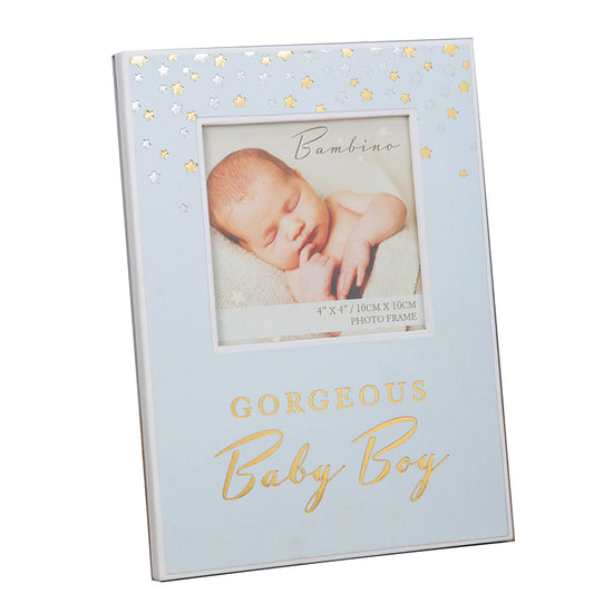 Bambino Little Stars Photo Frame Gorgeous Baby Boy at Baby City