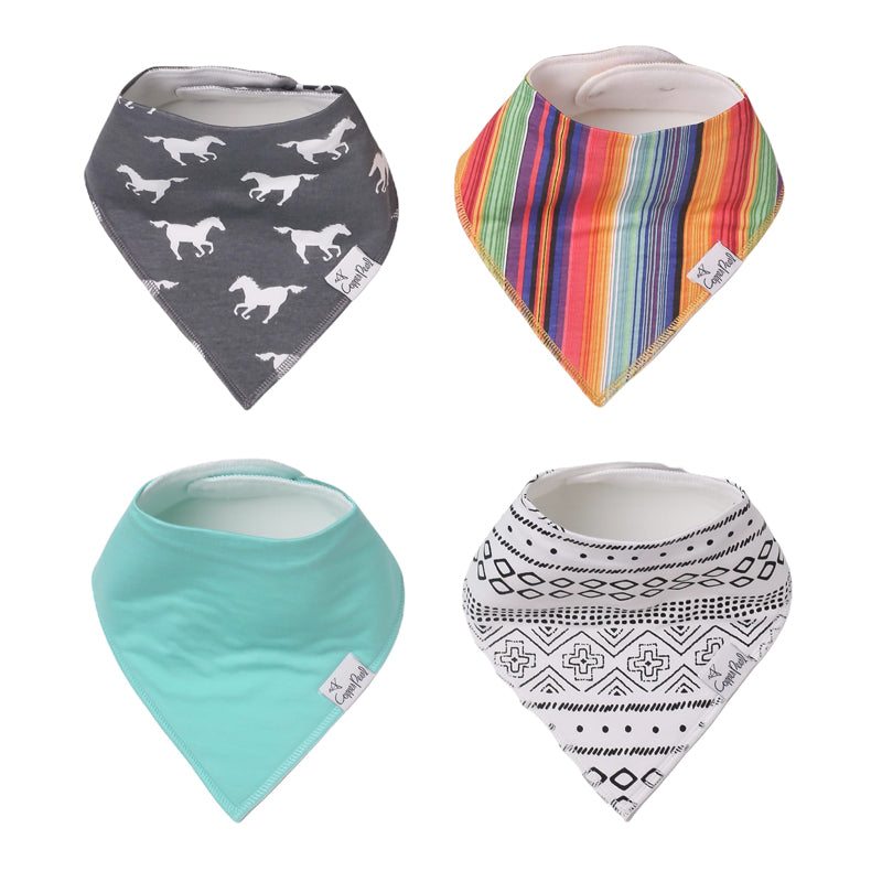 Copper Pearl Bibs Colt 4Pk at Baby City
