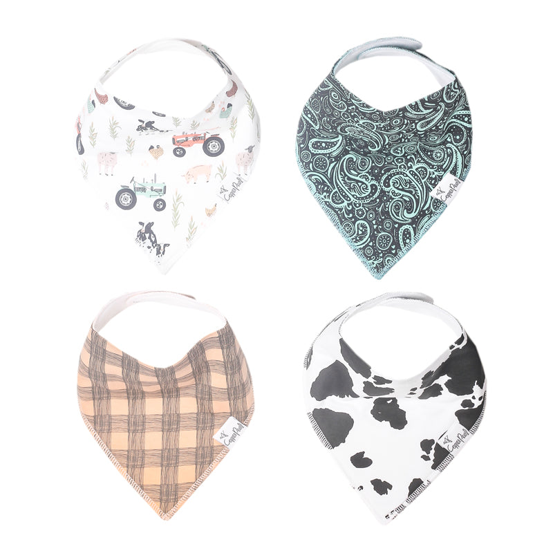 Copper Pearl Bibs Jo 4Pk at Baby City