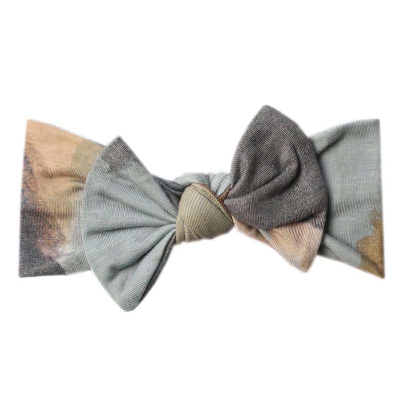 Copper Pearl Knit Headband Picasso at Baby City