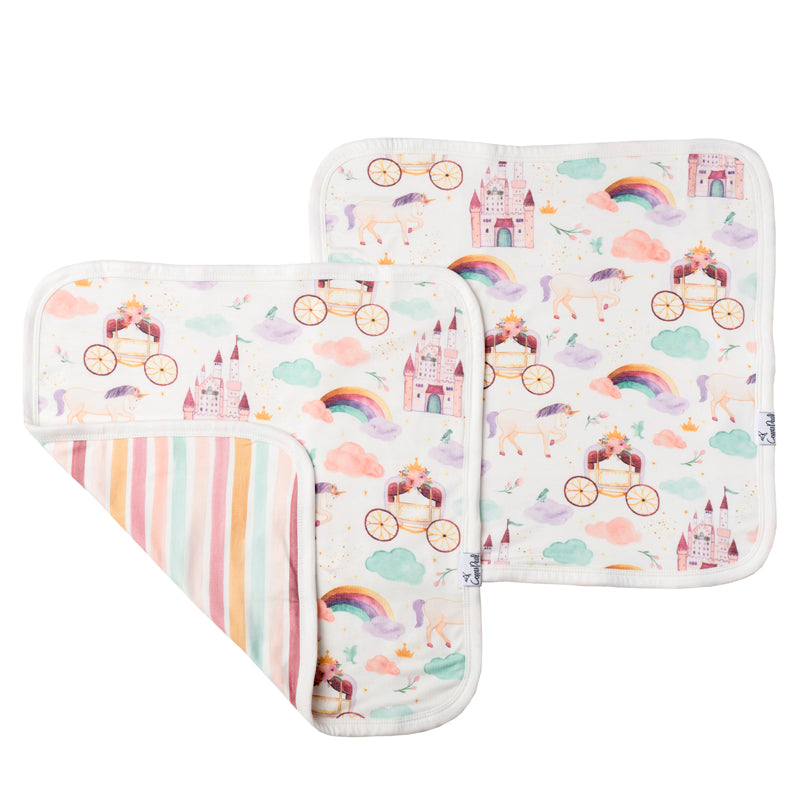 Copper Pearl Lovey 3 Layer Comfort Blanket Enchanted 2Pk at Baby City