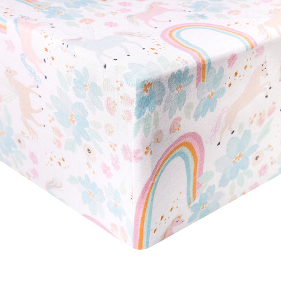 Copper Pearl Premium Elasticised Cot Sheet Whimsy at Baby City