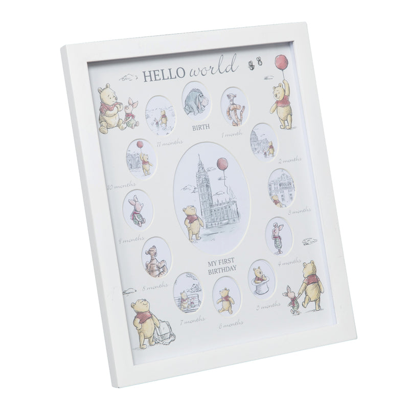 Disney Christopher Robin First Year Multi Aperture Frame at Baby City