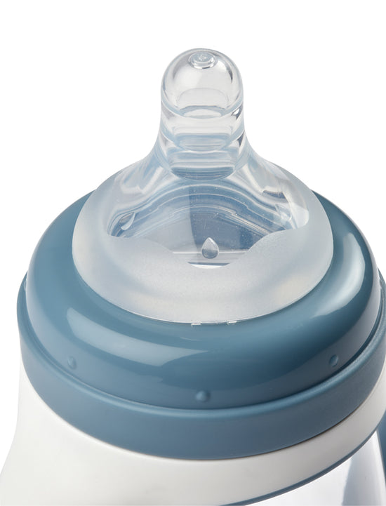 Béaba 2 In1 Learning Bottle Blue 210ml l To Buy at Baby City