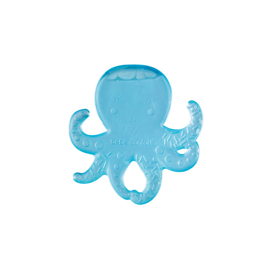 Load image into Gallery viewer, Bébéconfort Chillable Teething Ring 4m+ Octopus Blue l To Buy at Baby City
