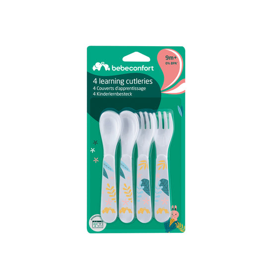 Bébéconfort Learning Cutlery Set 4Pk l To Buy at Baby City