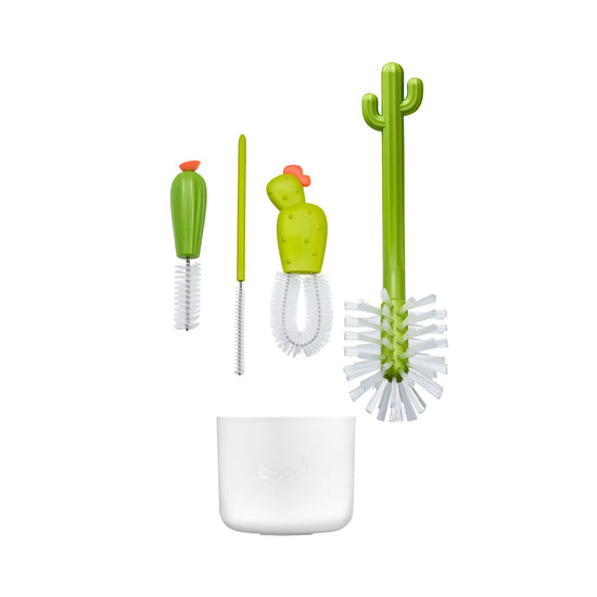 Load image into Gallery viewer, Boon CACTI Bottle Cleaning Brush Set l To Buy at Baby City
