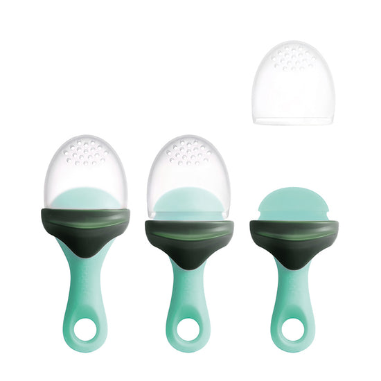 Boon PULP Silicone feeder Mint l To Buy at Baby City