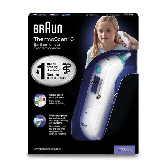 Braun ThermoScan® Voted Number One [1] by UK Doctors and Paediatricians for  Accurate Temperature Reading