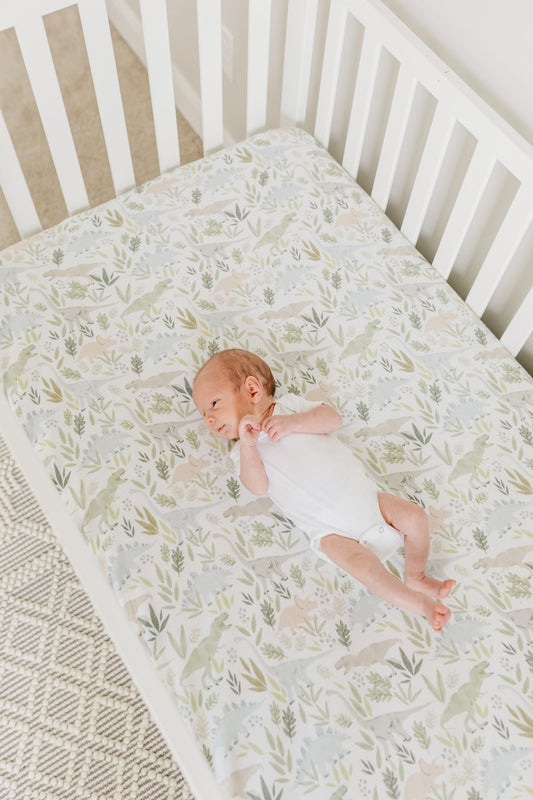 Copper Pearl Premium Elasticised Cot Sheet Rex at Baby City's Shop