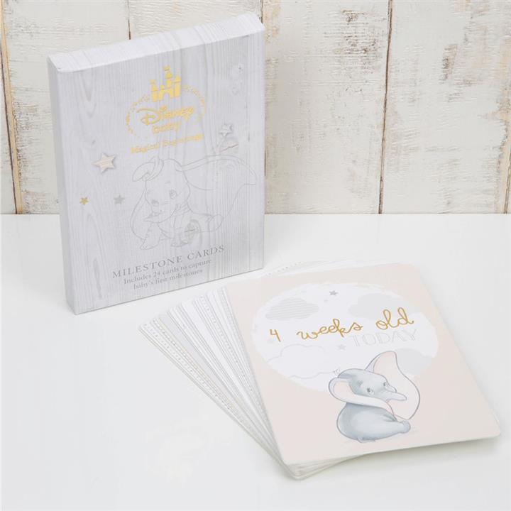 Disney Magical Beginnings Milestones Card Set - Dumbo l To Buy at Baby City