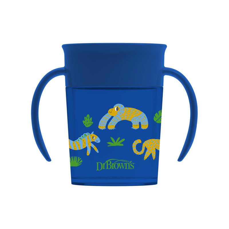 Dr Brown's Cheers 360 Training Cup Blue 200ml l To Buy at Baby City