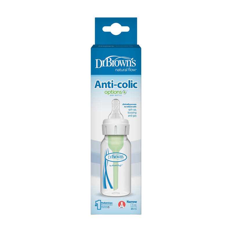 Dr. Brown's Natural Flow Options+ Narrow Bottle 120ml l To Buy at Baby City