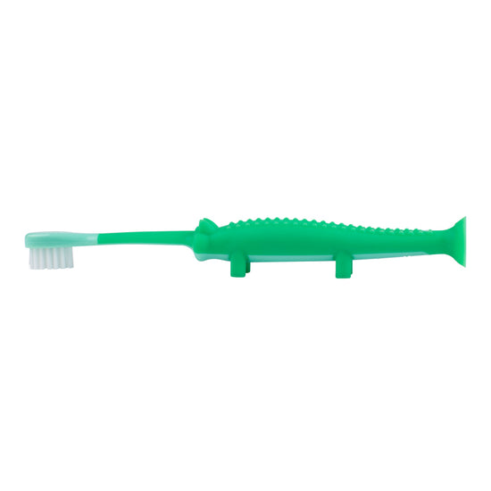 Dr Brown's Toddler Toothbrush Crocodile l To Buy at Baby City