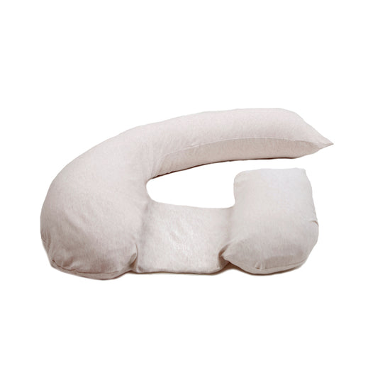 Dreamgenii Pregnancy Pillow Beige Marl l To Buy at Baby City