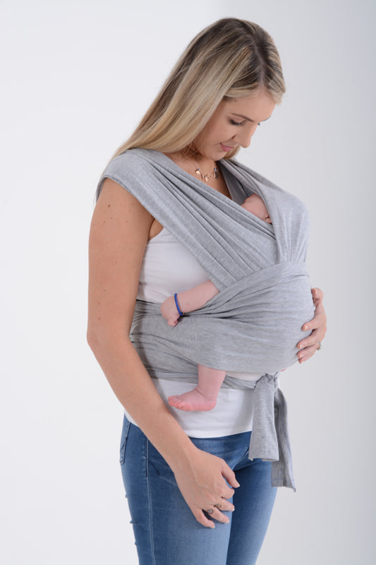 Dreamgenii SnuggleRoo Baby Carrier Light Grey l Baby City UK Stockist