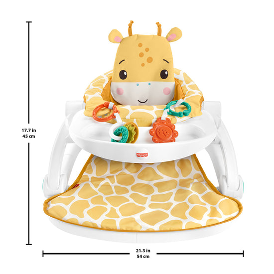 Fisher-Price Sit Me Up- Tray Giraffe l To Buy at Baby City