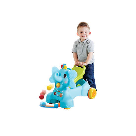 Infantino 3-in-1 Sit, Walk & Ride Elephant l For Sale at Baby City