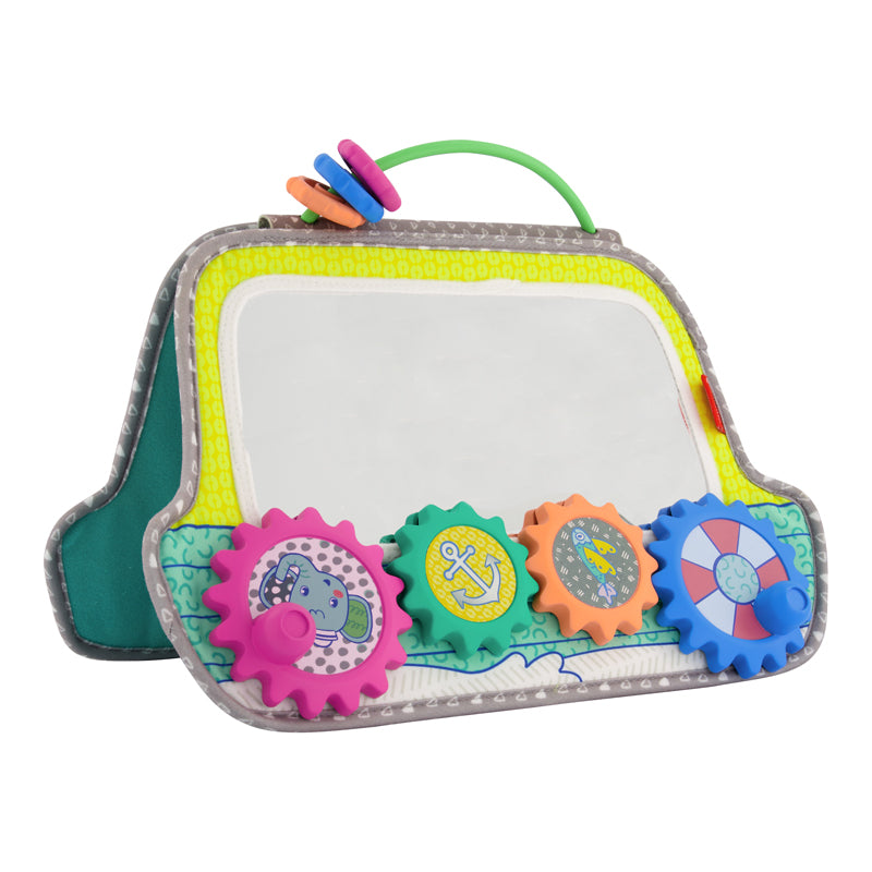 Load image into Gallery viewer, Infantino Busy Board Mirror &amp;amp; Sensory Discovery Toy™ l To Buy at Baby City
